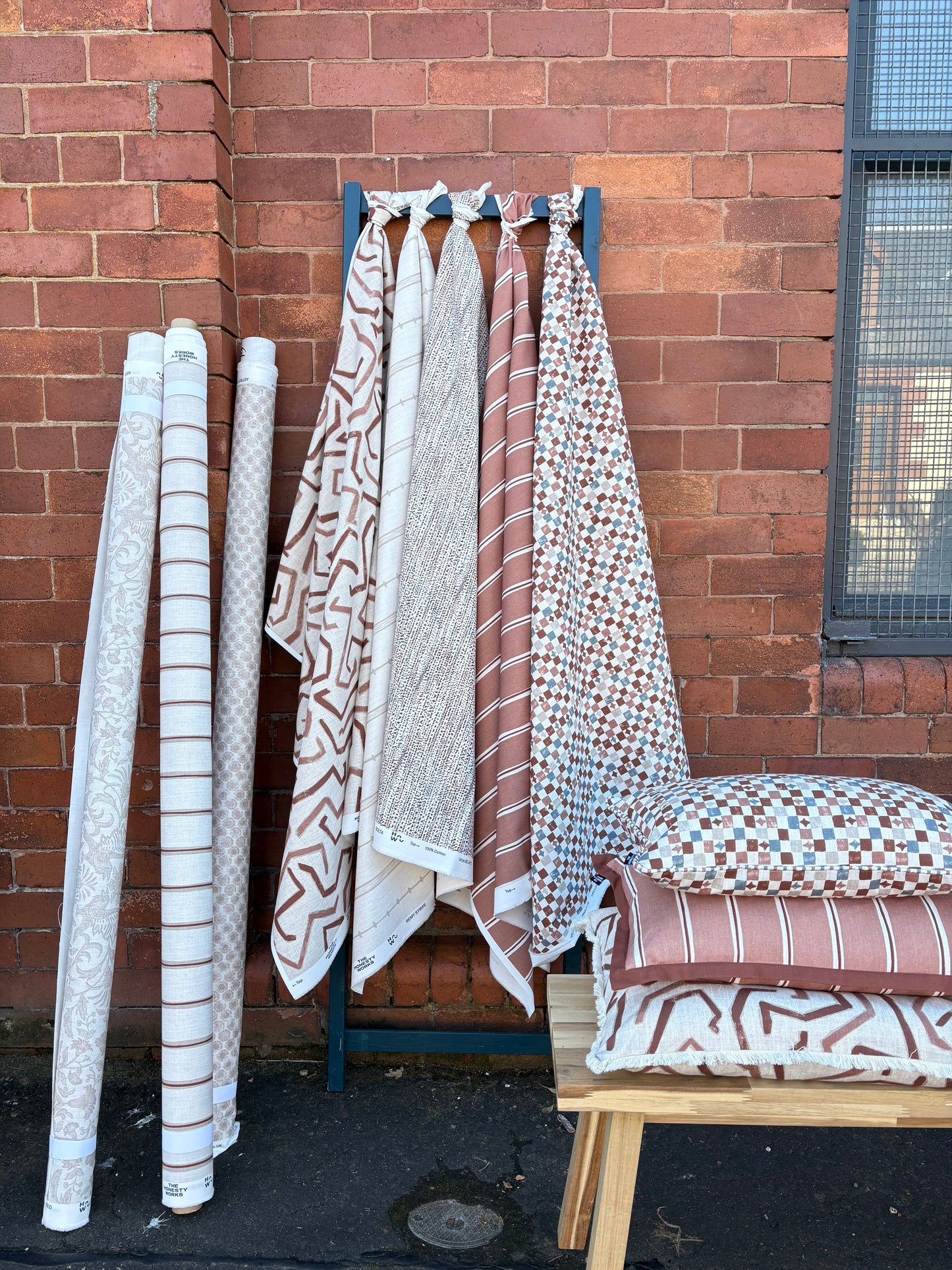 Solta - Rust | Luxury Pencil Pleat Curtains - The Honesty Works