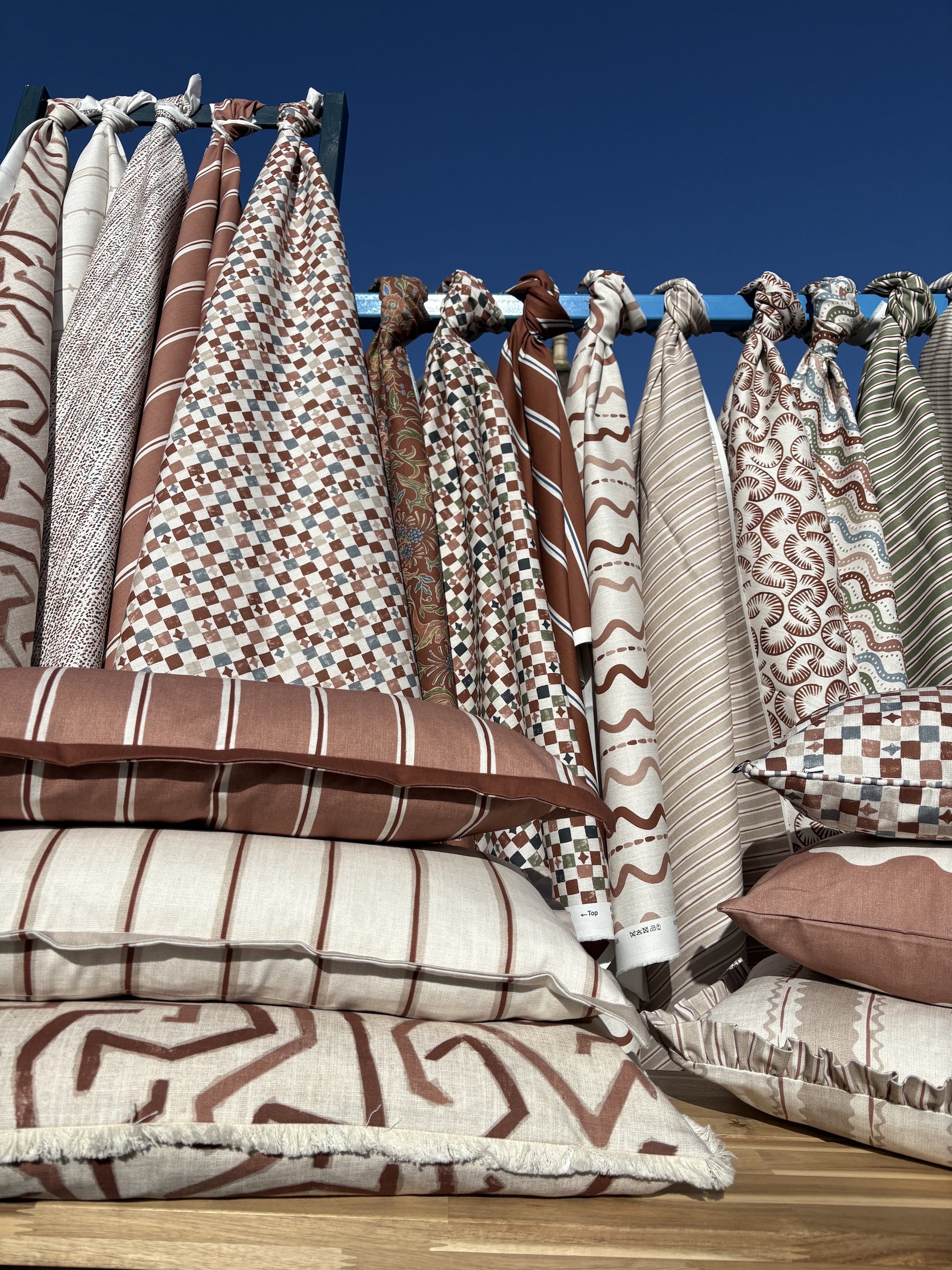 Solta - Rust | Luxury Pencil Pleat Curtains - The Honesty Works