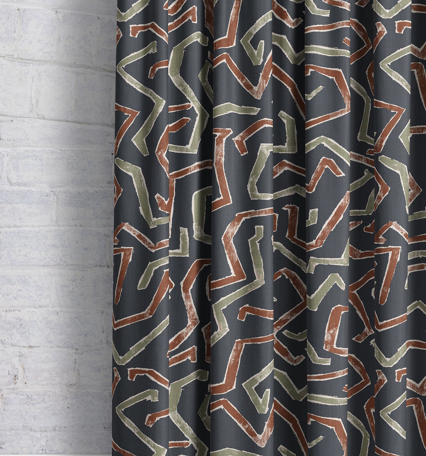 Ava - Navy | Luxury Pencil Pleat Curtains