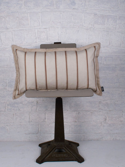 Ayrshire Stripe - Ivory 55cmx32cm - The Honesty Works