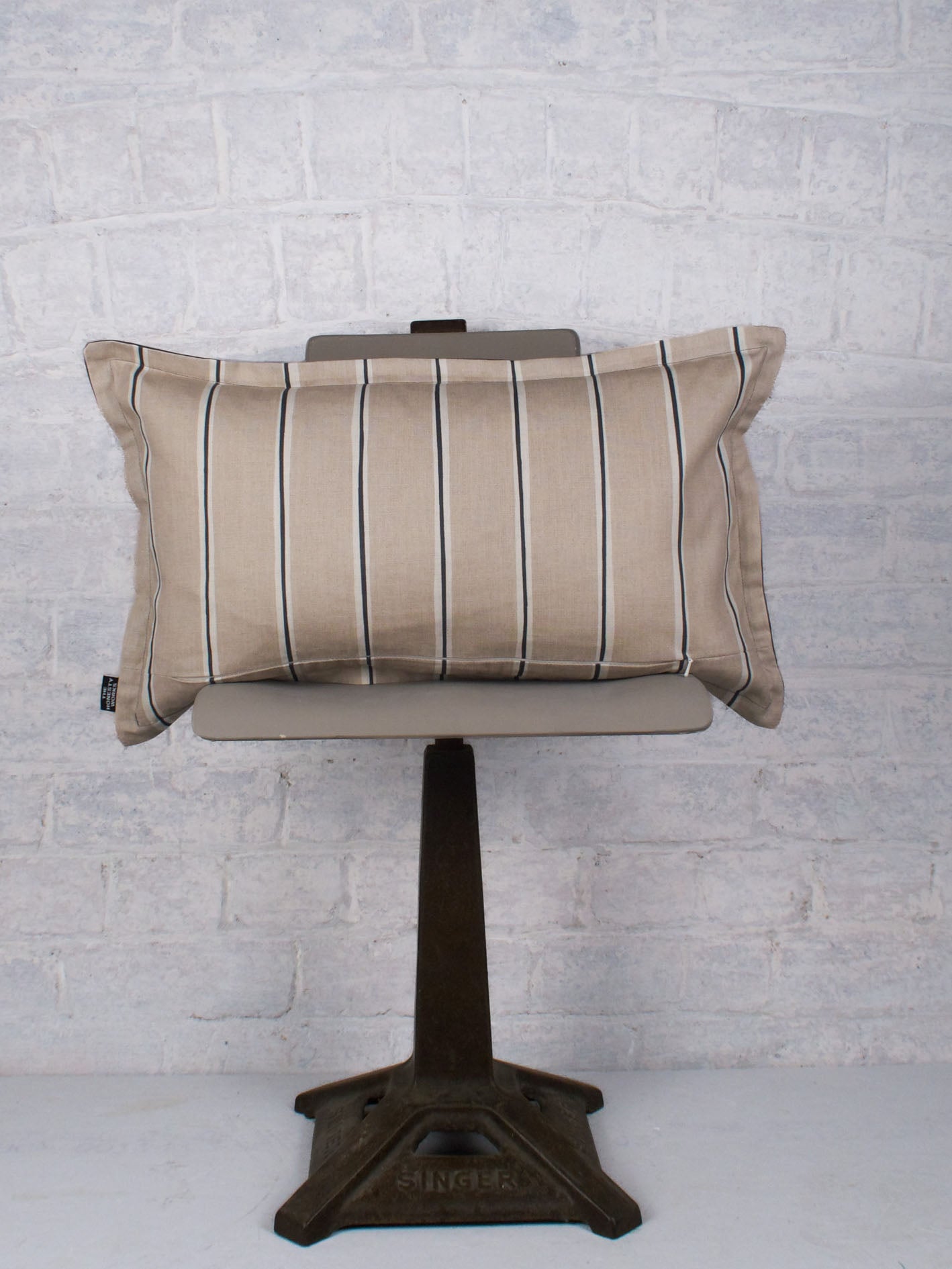 Ayrshire Stripe - Oat 55cmx32cm