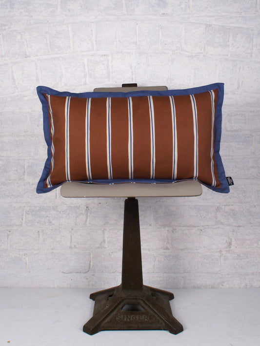 Ayrshire Stripe - Terracotta 55cmx32cm - The Honesty Works