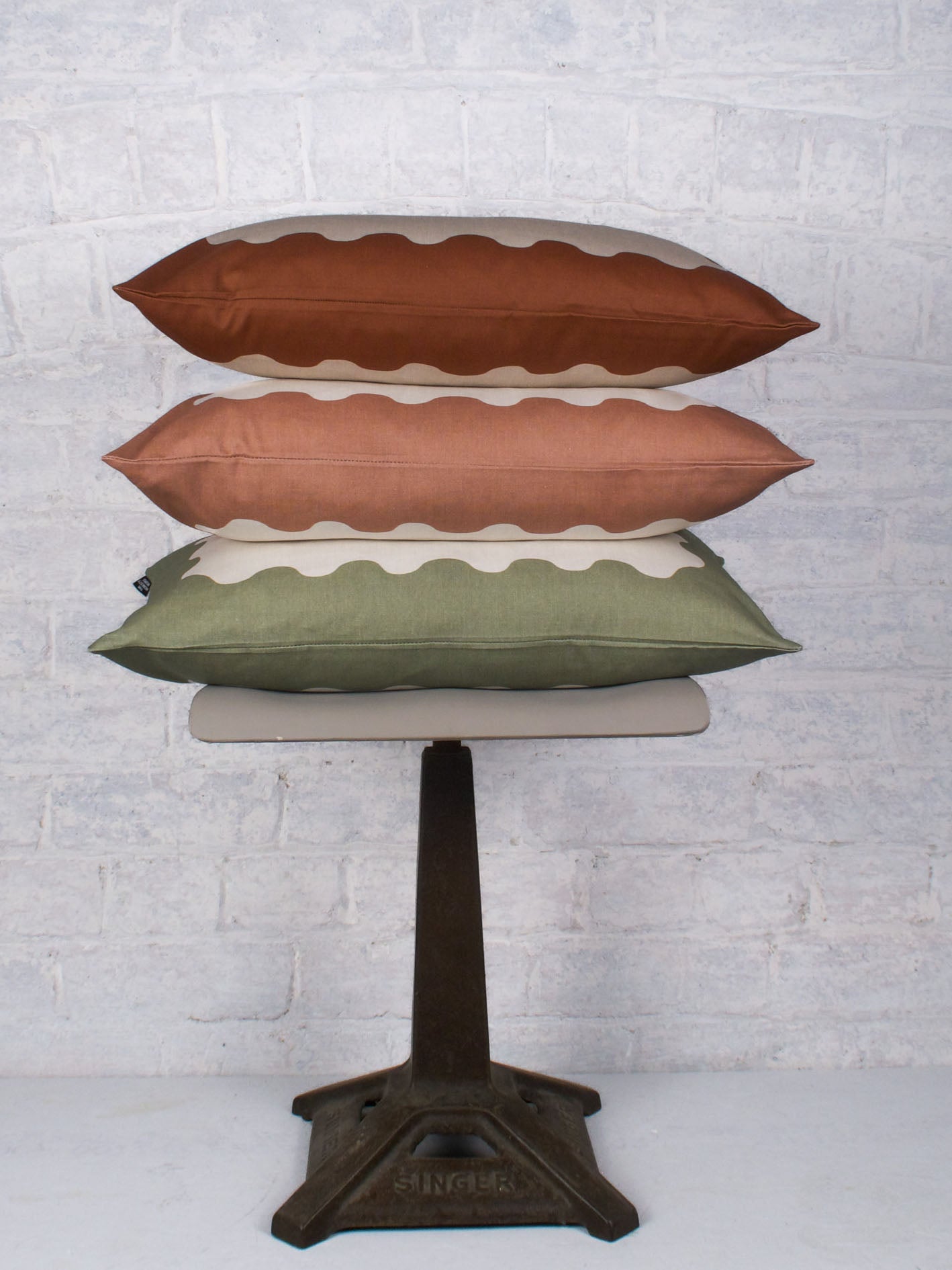 Orla Scallop - Terracotta 55cmx32cm - The Honesty Works
