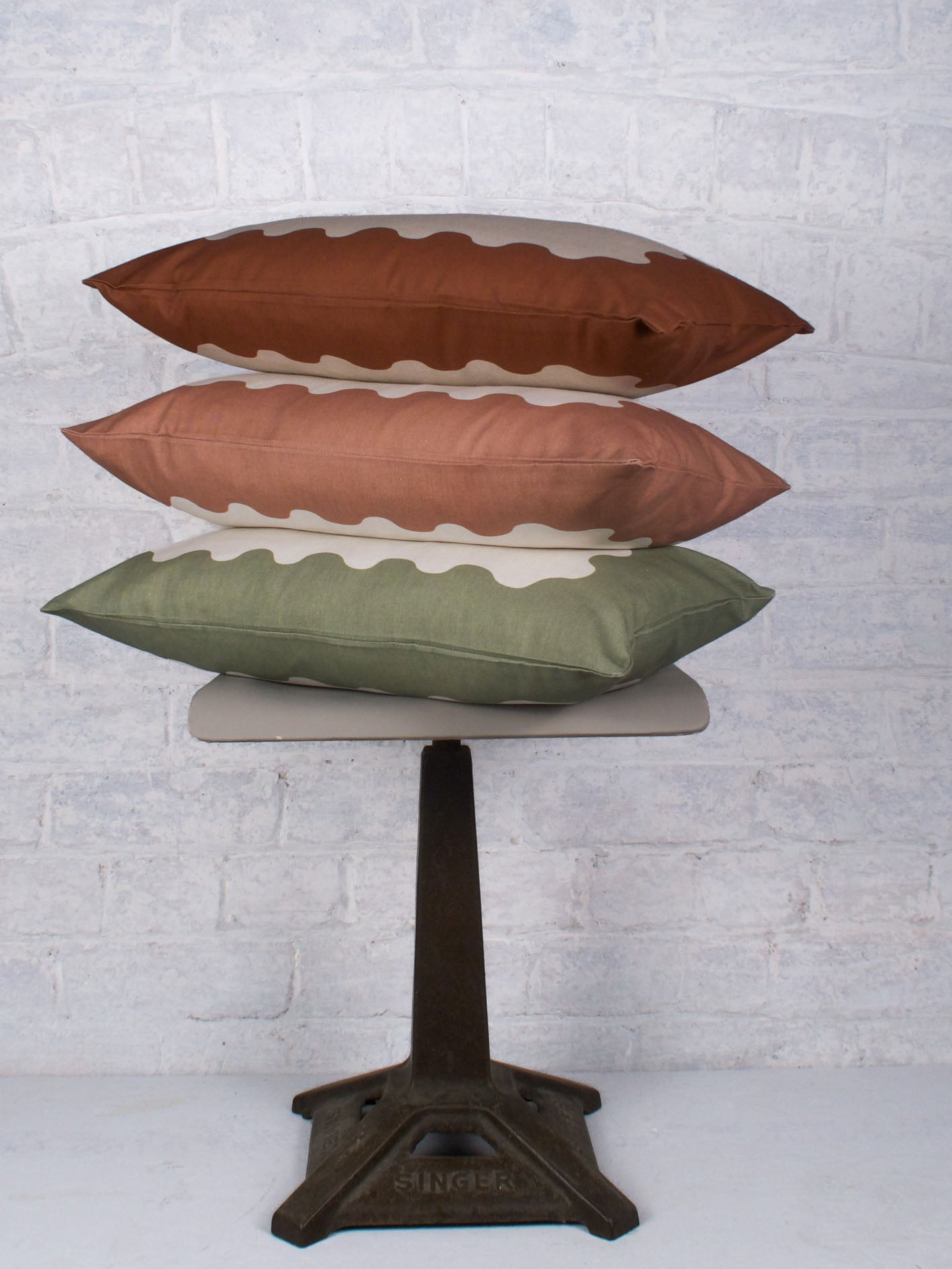 Orla Scallop - Terracotta 55cmx32cm - The Honesty Works