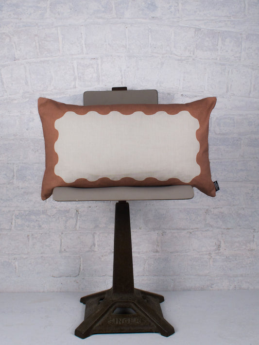 Orla Scallop - Clay 55cmx32cm - The Honesty Works
