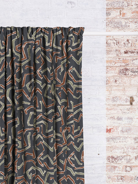 Ava - Navy | Luxury Pencil Pleat Curtains - The Honesty Works