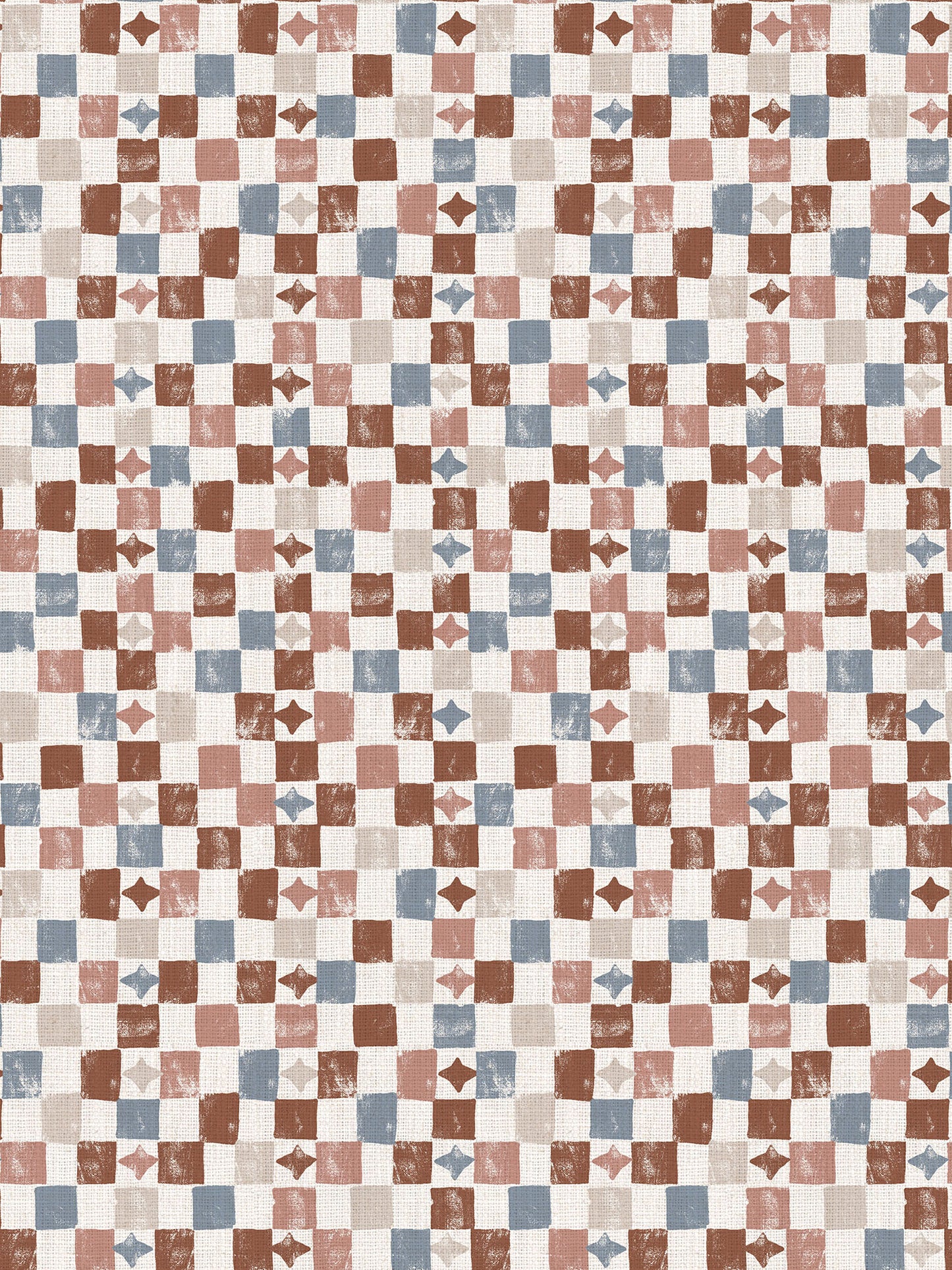 Layla Check- Dusk | Luxury Pencil Pleat Curtains - The Honesty Works