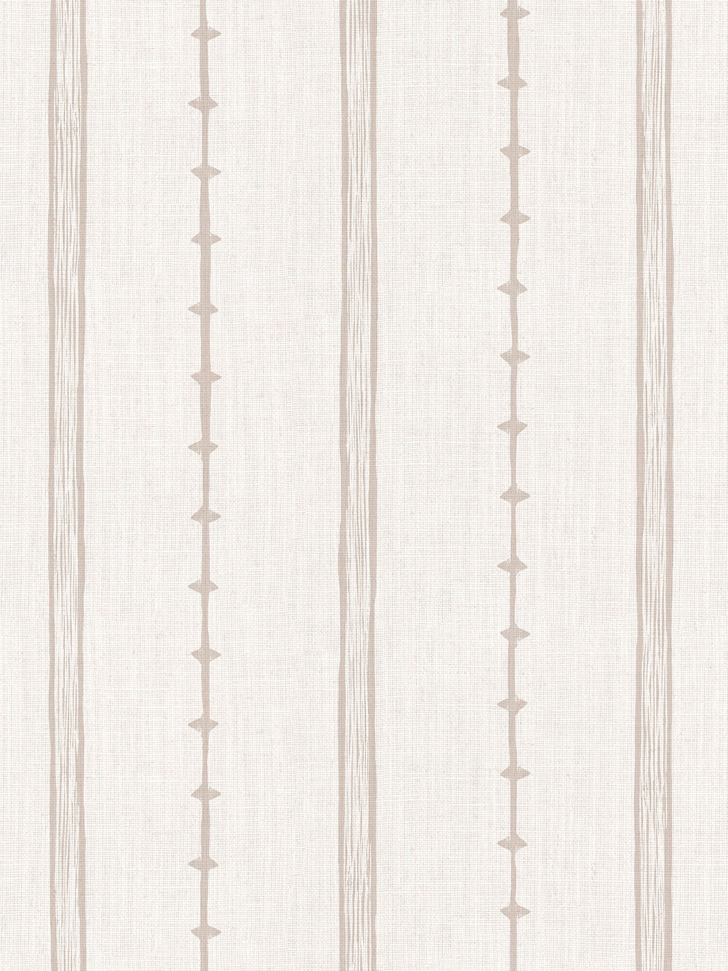 Remy Stripe - Oat | Luxury Pencil Pleat Curtains - The Honesty Works