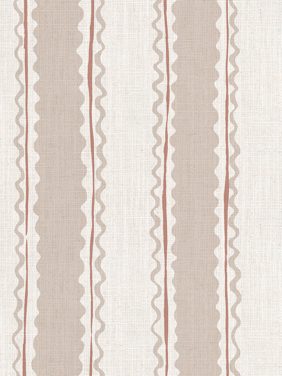 Soranna Stripe - Oat | Luxury Pencil Pleat Curtains