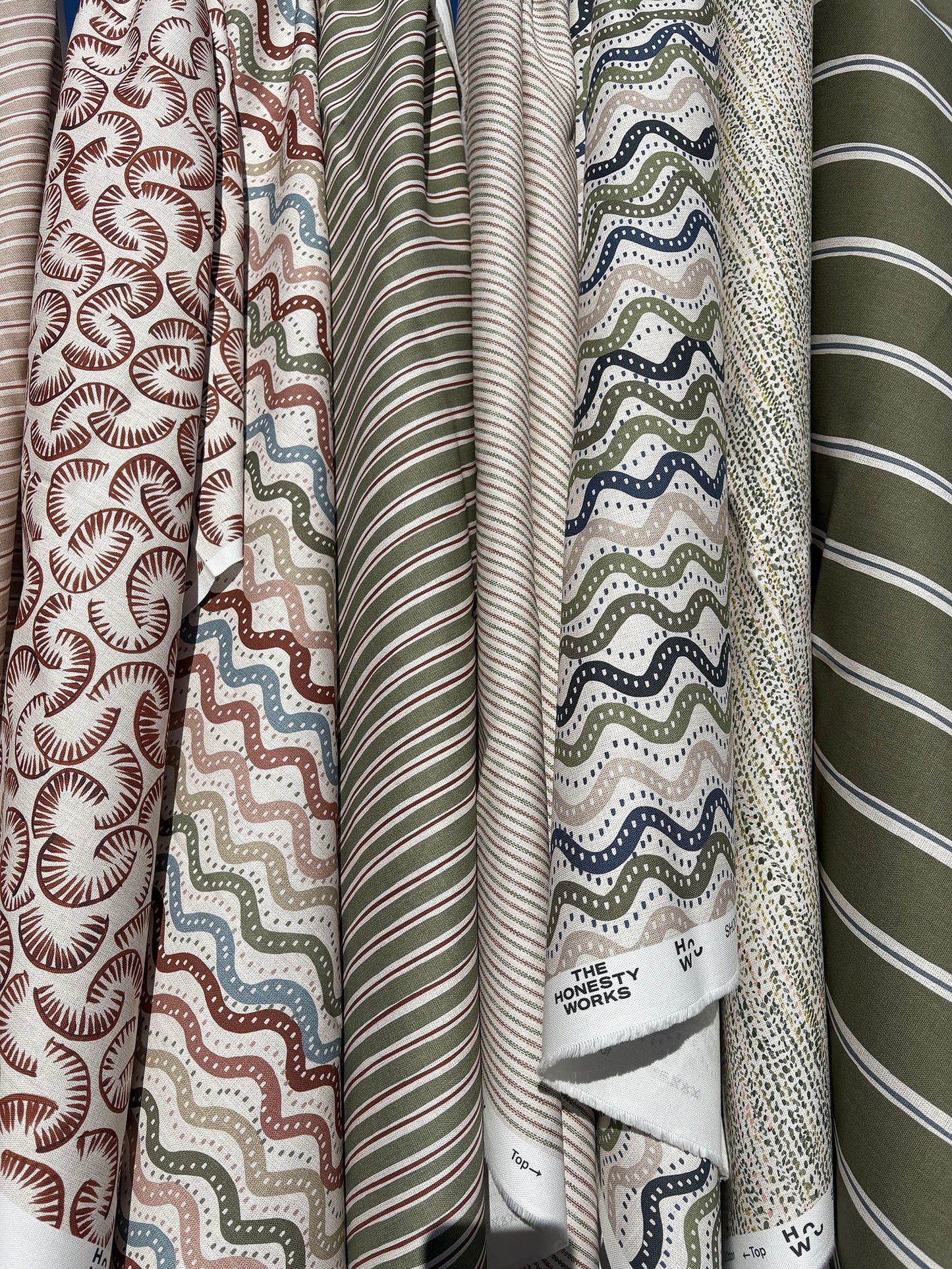 Solta - Moss | Luxury Pencil Pleat Curtains - The Honesty Works