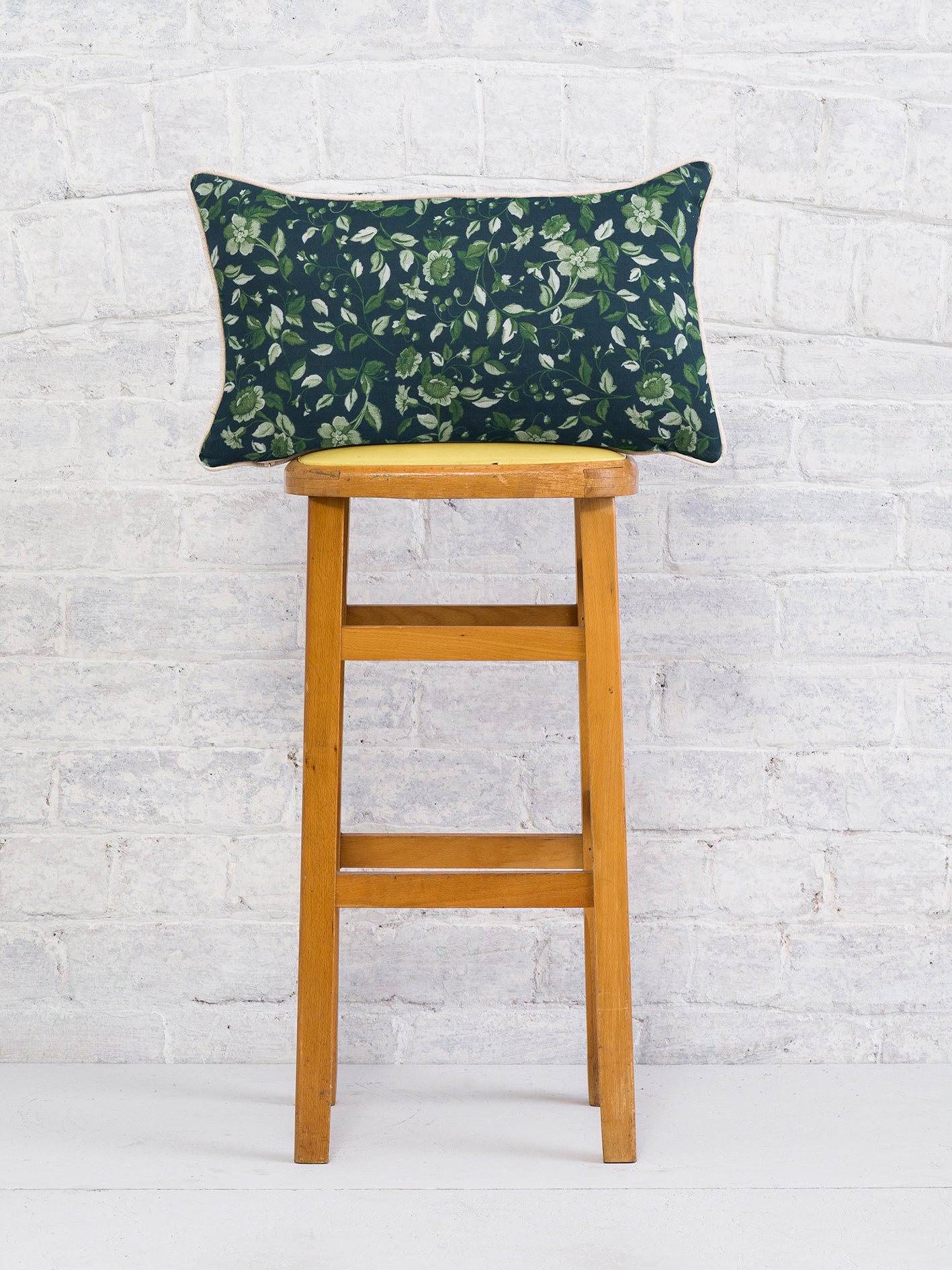 Kirkland Park - Green | Luxury Piped Cushion 30cmx50cm - The Honesty Works