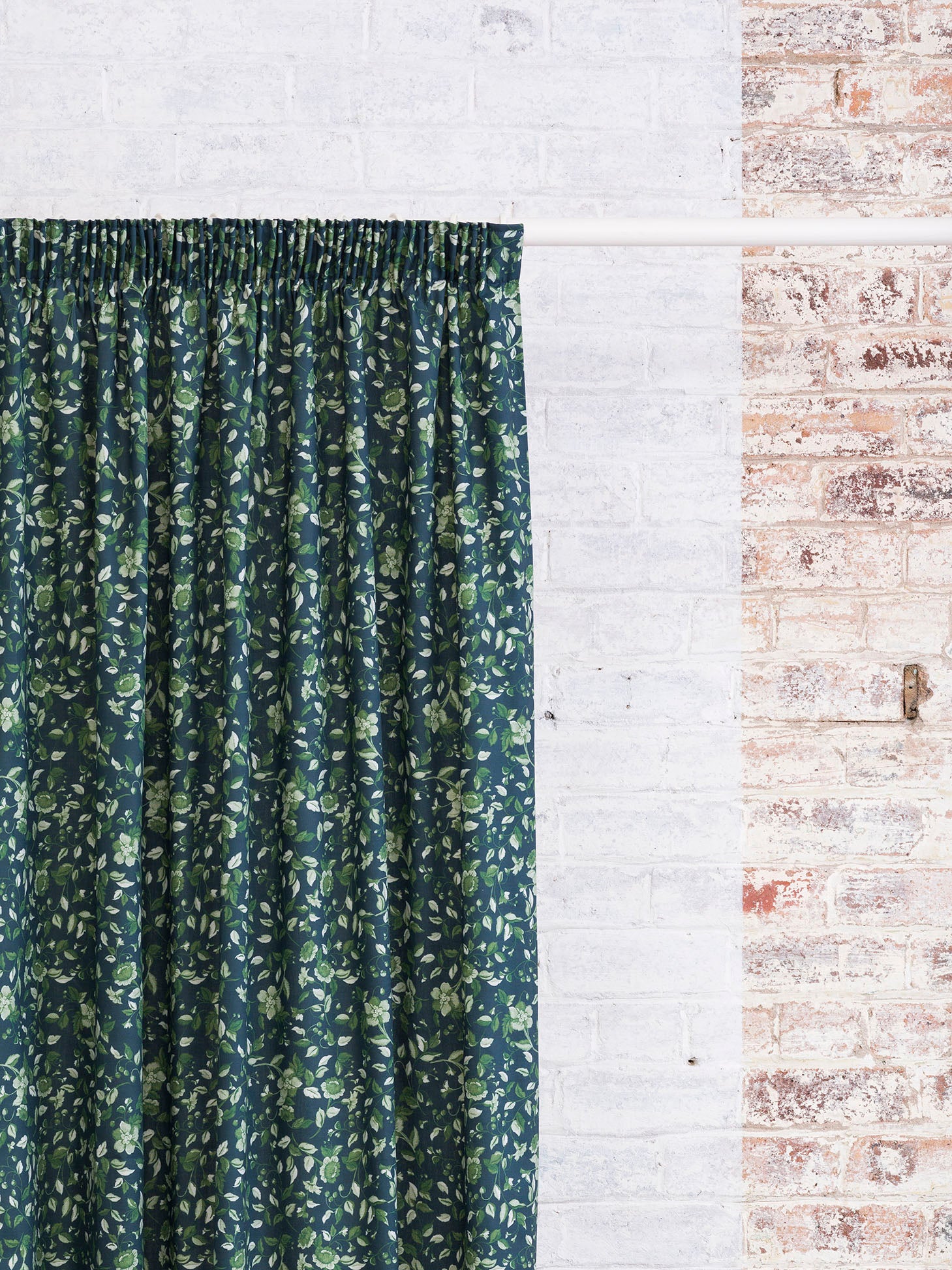 Kirkland Park - Green | Luxury Pencil Pleat Curtains – The Honesty Works