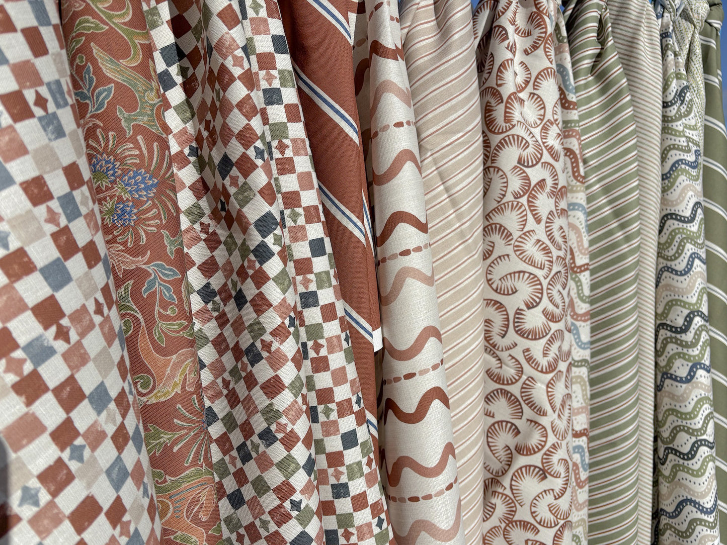 Astrid - Terracotta | Luxury Pencil Pleat Curtains